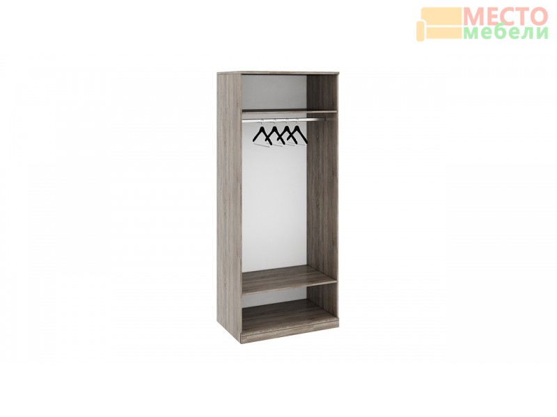 Шкаф для одежды с 1-ой глухой и 1-ой зеркальной дверями «Прованс» СМ-223.07.005R