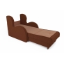 Кресло-кровать Атлант астра бежевый/коричневый