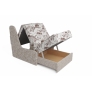 Кресло-кровать Аккорд-2 Газета коричневая