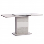 Стол обеденный раздвижной SMART (Белый бетон/Белый) - Изображение 3