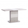 Стол обеденный раздвижной SMART (Белый бетон/Белый)