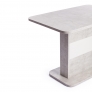 Стол обеденный раздвижной SMART (Белый бетон/Белый)