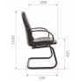 Кресло для посетителей CHAIRMAN 279 V ЭКО - Изображение 3