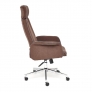 Кресло офисное CHARM, коричневый флок - Изображение 2