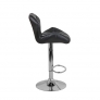 Барный стул Алмаз WX-2582 экокожа, черный