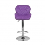 Барный стул Алмаз WX-2582 экокожа, фиолетовый - Изображение 1