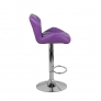 Барный стул Алмаз WX-2582 экокожа, фиолетовый - Изображение 2