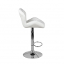 Барный стул Алмаз WX-2582 экокожа, белый