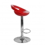 Барный стул Диско WX-2001 пластик, красный - Изображение 2