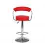 Барный стул Орион WX-1152 экокожа, красный - Изображение 3
