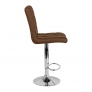 Барный стул Крюгер WX-2516 экокожа, коричневый - Изображение 1