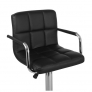 Барный стул Крюгер АРМ WX-2318C экокожа, черный