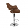 Барный стул Касл WX-2916 экокожа, коричневый