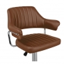 Барный стул Касл WX-2916 экокожа, коричневый - Изображение 3