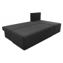Угловой диван Поло (микровельвет черный) - Изображение 4