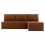 Угловой диван Поло (рогожка коричневый) - Изображение 4