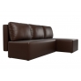Угловой диван Поло (экокожа коричневый) - Изображение 3