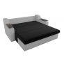 Прямой диван Сенатор (черный/белый) микровельвет - Изображение 2