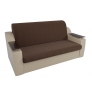 Прямой диван Сенатор (коричневый\бежевый) рогожка - Изображение 4