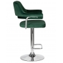 Барный стул 5019-LM CHARLY зеленый велюр