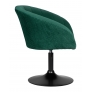 Кресло дизайнерское EDISON BLACK LM-8600 (зеленый велюр) - Изображение 2
