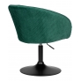Кресло дизайнерское EDISON BLACK LM-8600 (зеленый велюр) - Изображение 3