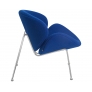 Кресло дизайнерское EMILY LMO-72 синяя ткань - Изображение 4