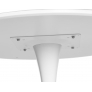 Стол обеденный MIA LMZL-219TD белая столешница, белое основание - Изображение 1