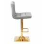 Барный стул LM-5016 GOLDY серый велюр - Изображение 1