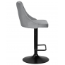 Барный стул LM-5021 BLACK BASE серый велюр - Изображение 2