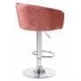 Барный стул LM-5025 DARSY бронзово-розовый велюр - Изображение 1