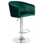 Барный стул LM-5025 DARSY зеленый велюр - Изображение 1