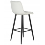 Барный стул LML-8078 NICOLE светло-серый велюр - Изображение 1