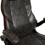 Кресло BAZUKA кож/зам, серый/коричневый