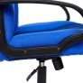 Кресло СН833 ткань/сетка, синий/синий, 2601/10 - Изображение 2
