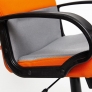 Кресло СН757 ткань, серый/оранжевый, С27/С23 - Изображение 3