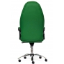 Кресло BOSS люкс (хром) кож/зам, зеленый перфорированный - Изображение 1