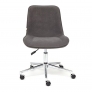 Кресло STYLE флок, серый, 29 - Изображение 1