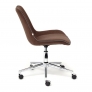 Кресло STYLE флок, коричневый, 6 - Изображение 2