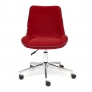 Кресло STYLE флок, бордовый, 10 - Изображение 2