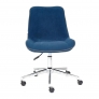Кресло STYLE флок, синий, 32 - Изображение 2