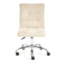 Кресло офисное «Зеро» (Zero beige) флок - Изображение 3