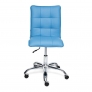 Кресло офисное «Зеро» (Zero light blue) экокожа - Изображение 3