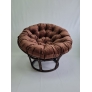 Подушка для кресла Папасан коричневая