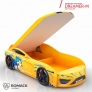 Кровать машина Romack Dreamer-M Ёж желтый