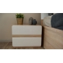 Комплект мебели для спальни №1 Дакота Сонома/белый глянец - Изображение 2