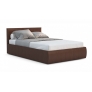 Мягкая кровать Верона 1400 (подъемник) Teos dark brown